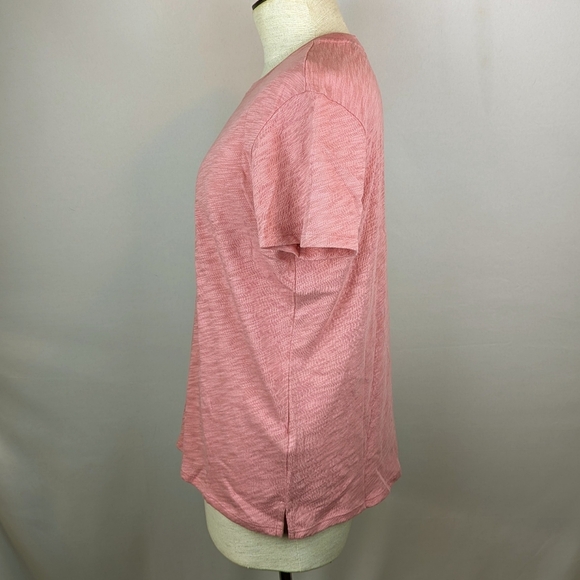 ATM Anthony Thomas Melillo Tee Short Sleeve Cotton Slub Knit Juneberry XL NWT - Picture 6 of 9